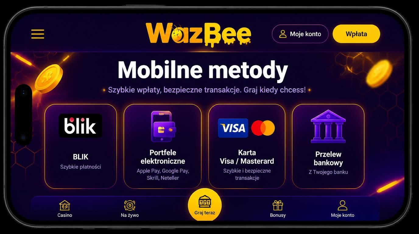Mobilne metody wpłaty w kasynie 