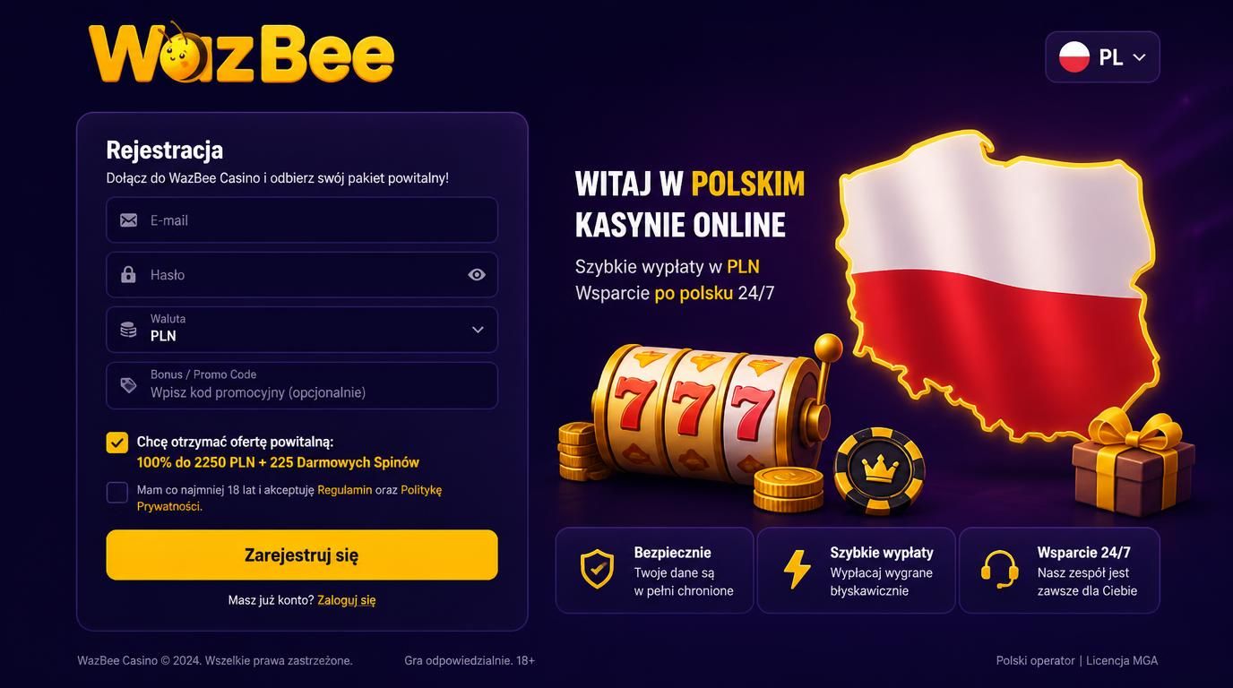 Pole bonusowe w formularzu rejestracji
