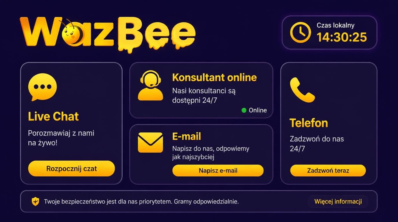 Konsultant live, zegar i kontakt